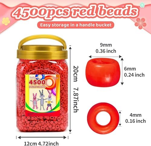 Miniatura 10 de Iooleem Cuentas de pony (2000 cuentas de pony con purpurina verde), cuentas para hacer joyas, cuentas de pony para manualidades, suministros de