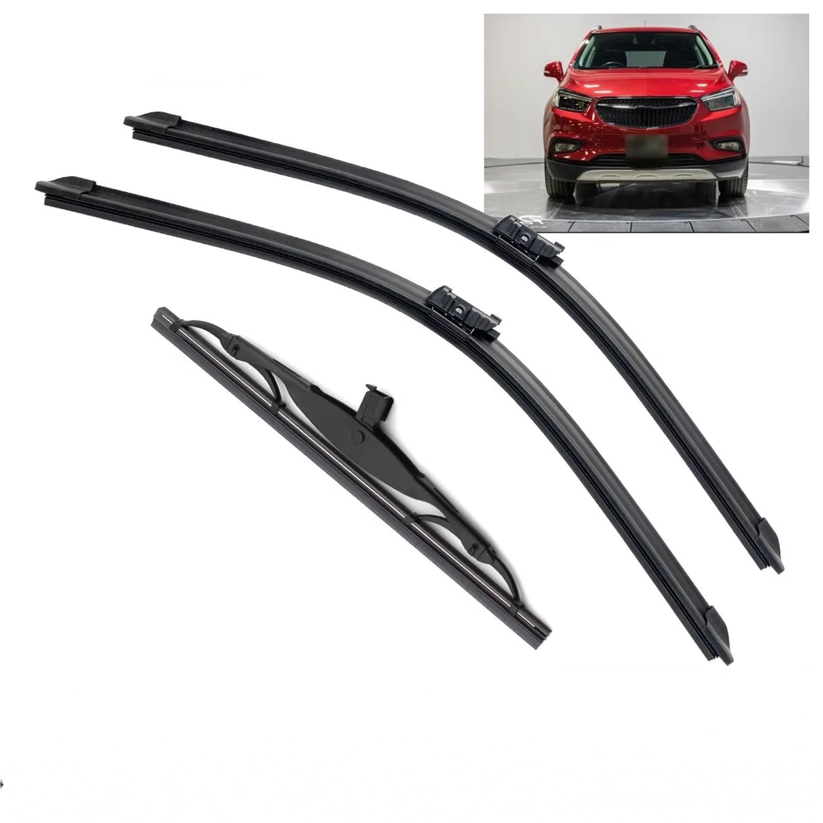 Compatibile con Buick per Encore 2012 2013 2014 2015 2016 2017 2018 2019 Spazzole Tergicristallo Anteriori Spazzole Tergicristallo Posteriori tergicristallo per Auto