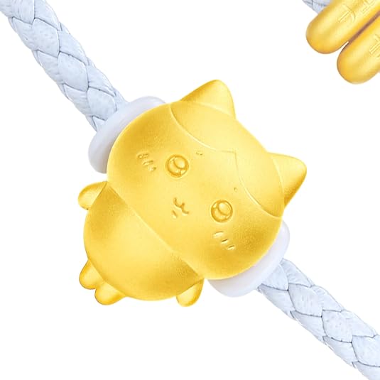 Amazon | [CHOW TAI FOOK] 周大福 X ちいかわ K24 純金 24金 うさぎ
