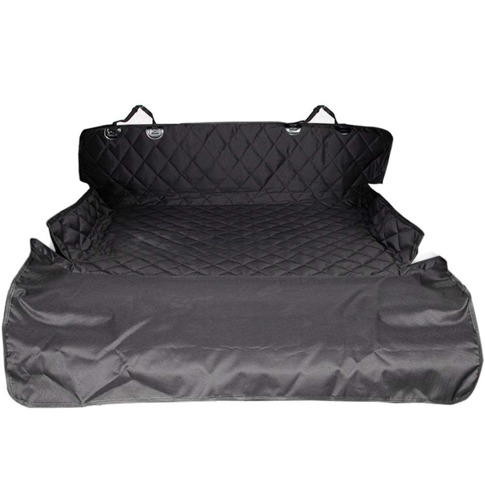 Car Boot Liner, Universal Waterproof Scratch Proof Pet Dog Car Back Seat Cover Boot Liner Protector Mat Dog Hammock for Cars Trucks SUV and More