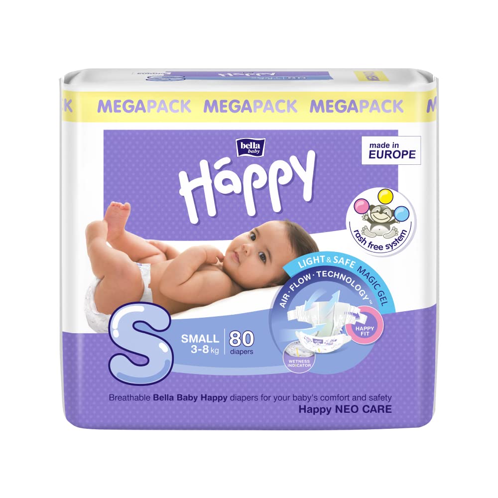 Bella Baby HappyDiaper Small 80pcs