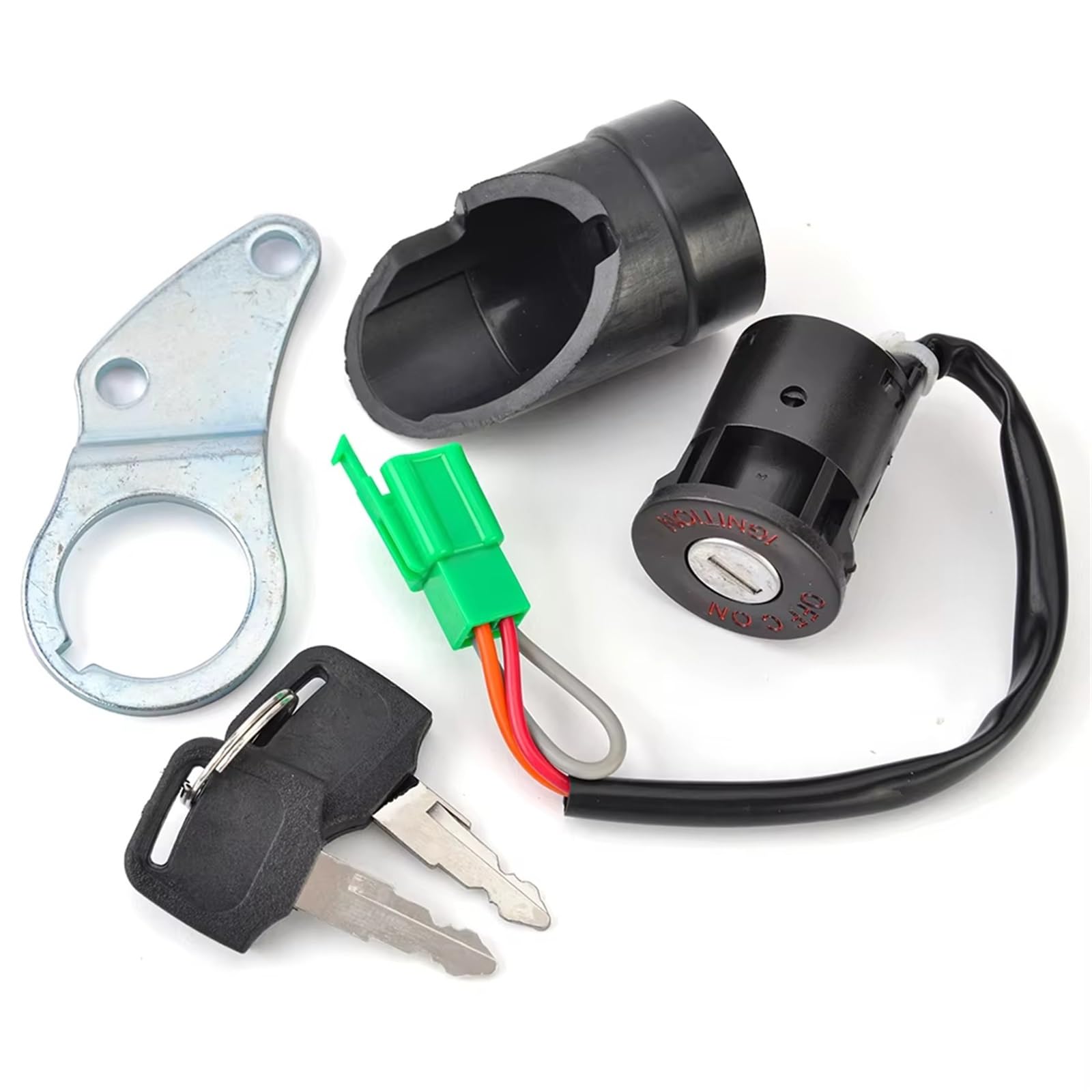 Interruttore a Chiave Per Suzuki DR Per DRZ Per DR-Z 250 DR250 Per DR250R 98-00 Per DRZ250 01-09 37110-13E01 Chiave Di Blocco Ll'interruttore Di Accensione Blocchetto Chiavi Moto