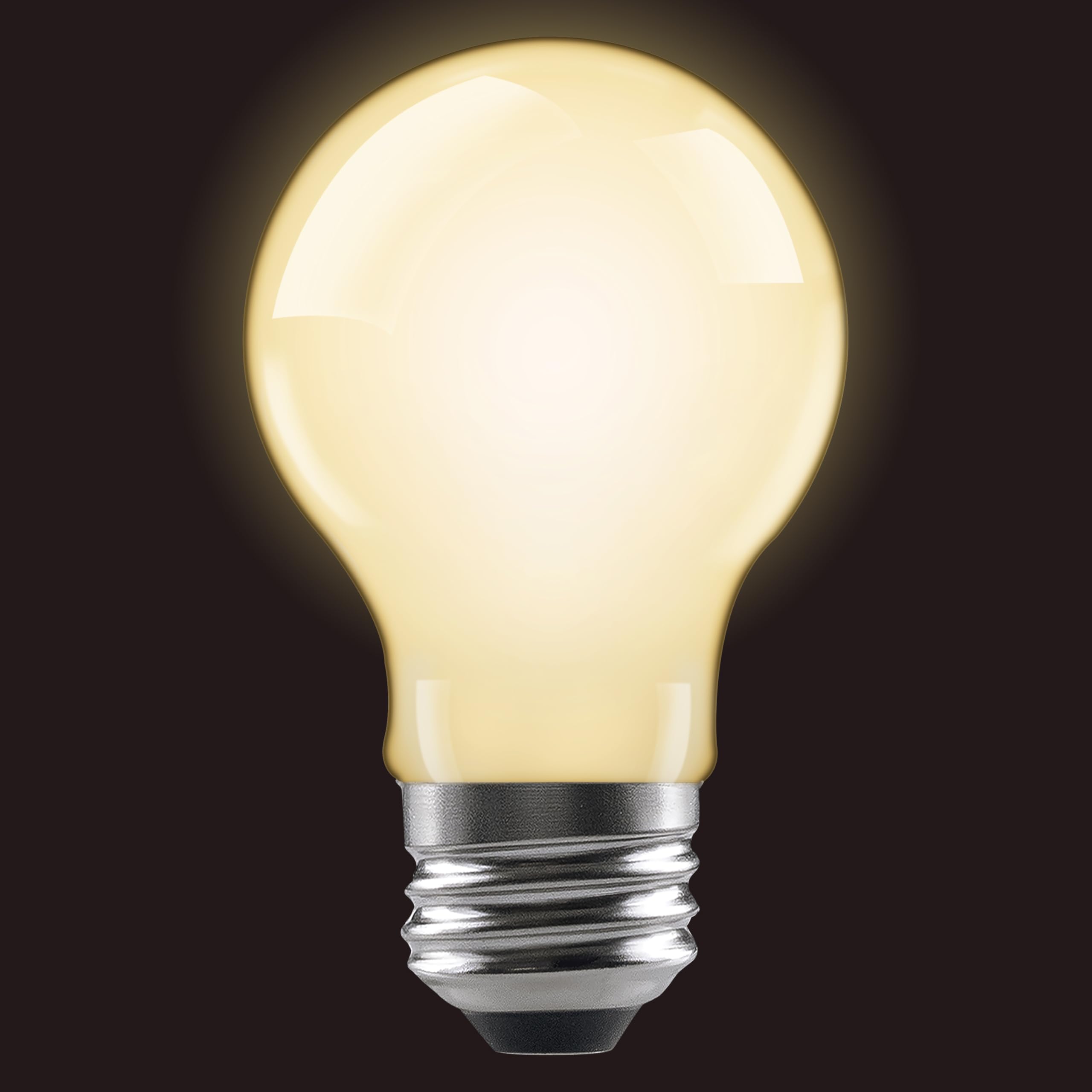 Sylvania LED TruWave Natural Series A19 Light Bulb 100W Equivalent Efficient 15W 1600 Lumens Medium Base Dimmable Frosted — view 3