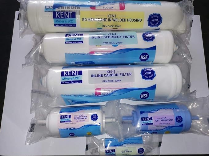 KENT Original Spare Pack Sediment Filters , Carbon Filter , RO