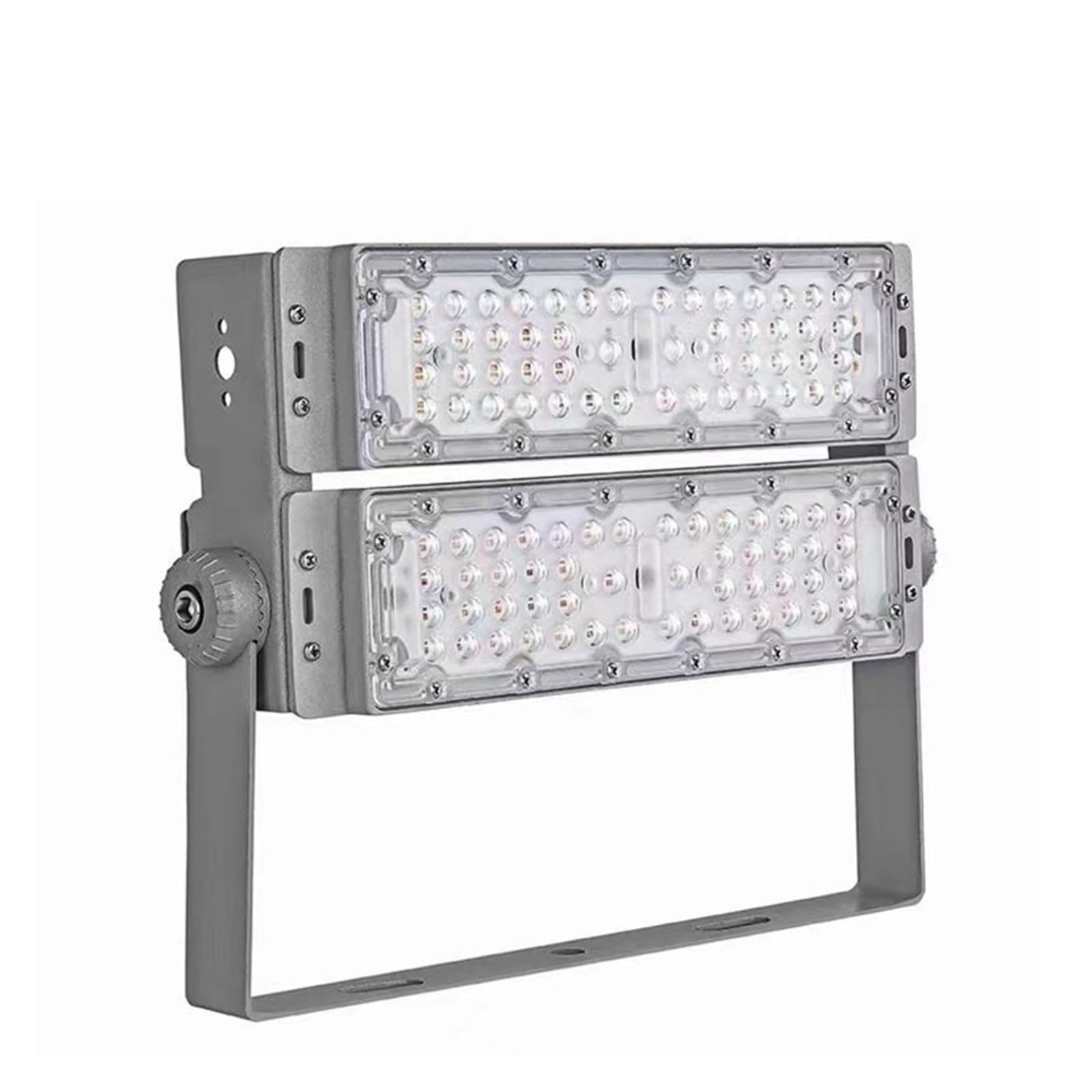 LLOOPK LED Flood Light, LED Flood Light 150W 200W 250W 300W Tunnel IP65 Spotlight Outdoor Lighting Wall Lamp Floodlight Easy to Install(300W 2PCS)