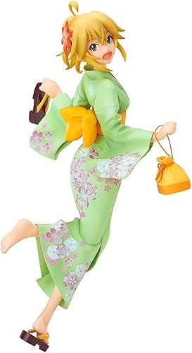 FREEing El Idolmaster Miki Hoshii (versión Yukata) Figura de PVC Estatua