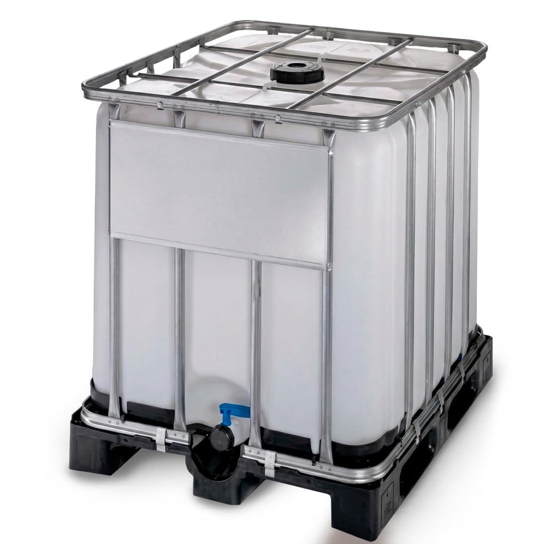 Werit Contenedor Depósito 600 litros con Palet de plástico