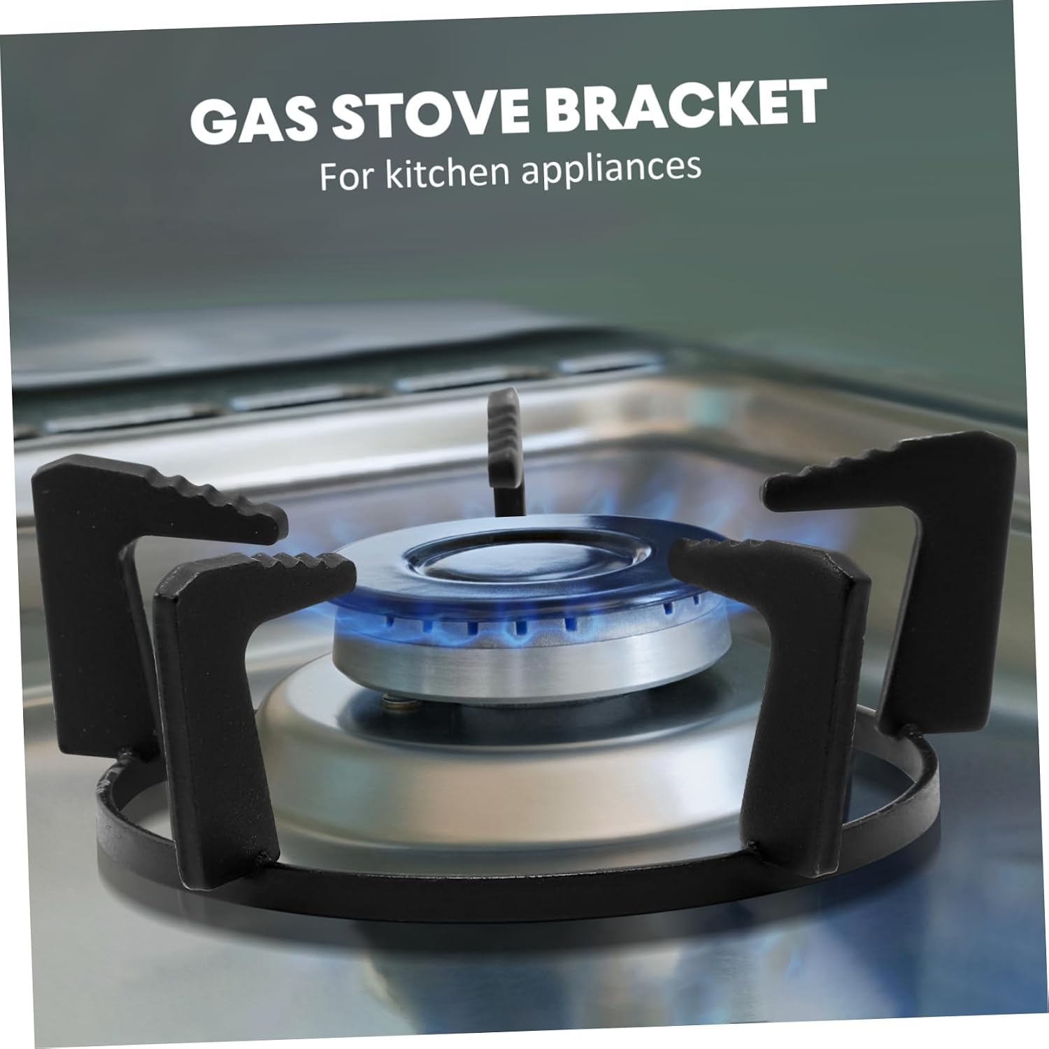 Cast Iron Stove Rack Gas Stove Accessories Pot Support Rack Brackets for Pot Holders