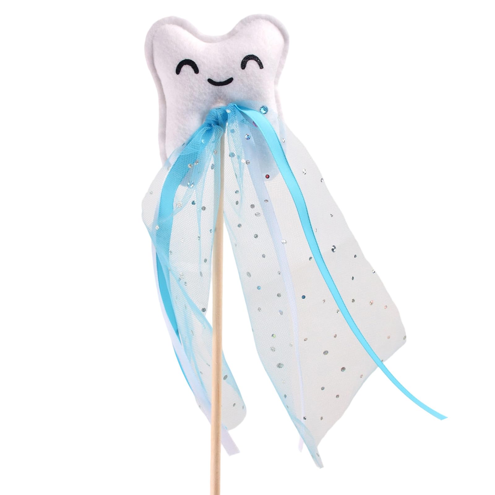 X-Institute Portable Tulle Wand Tooth Fairies Tool Costume Accessories Halloween Event School Play Childrens Party Decoration Party Decorations Wand