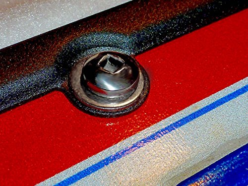 American Car And Truck Security License Plate Screws • Stainless Steel #TOP1