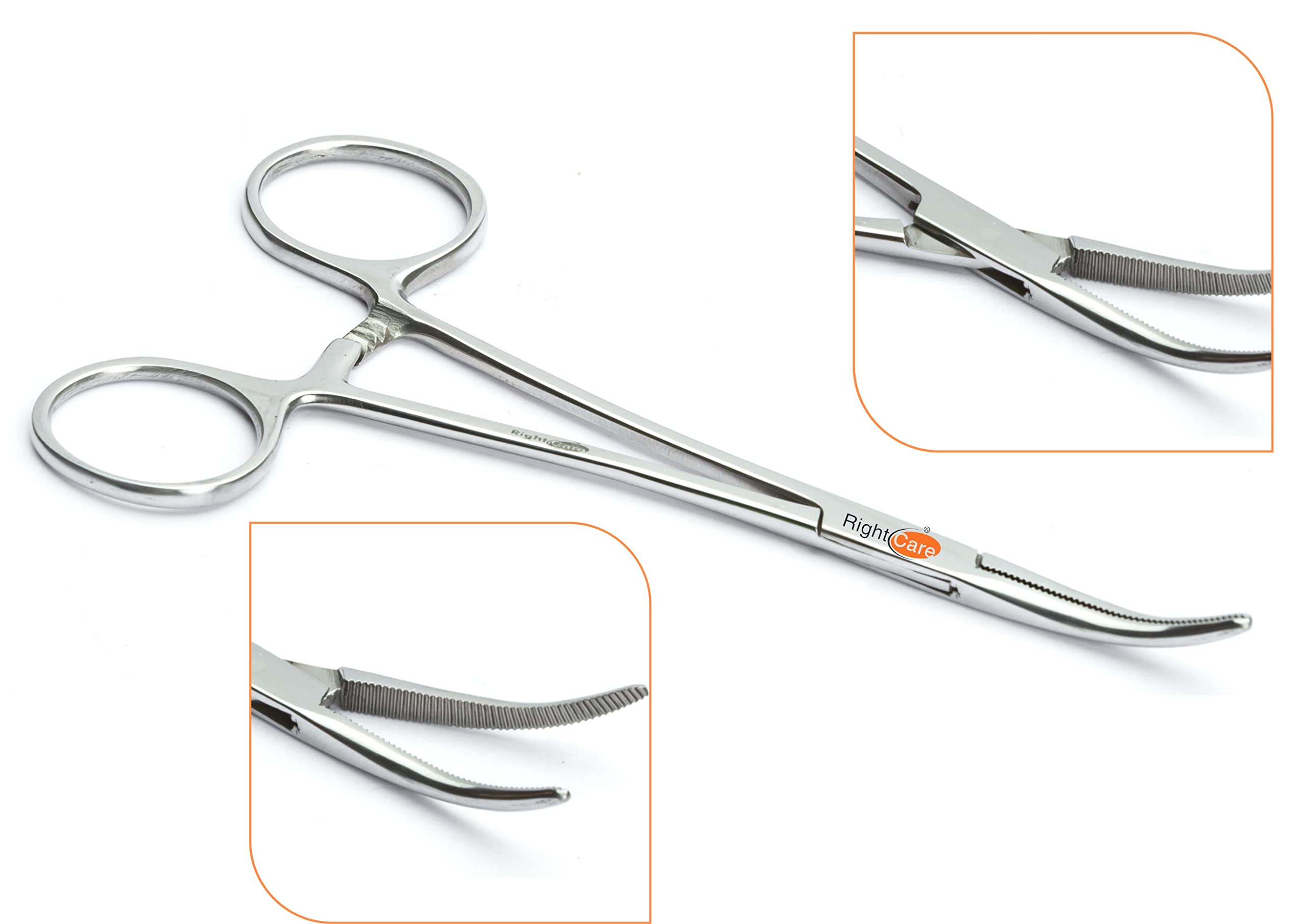 Rightcare Stainless Steel Hemostatic Artery Forceps Curved (6 Inch) (B0B5249SBW) Amazon Price History, Amazon Price Tracker