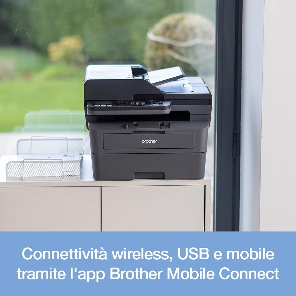 Brother Mfc-L2835Dw MFCL2835DWRE1 Urządzenie Wielofunkcyjne, Czarny, 4 w 1