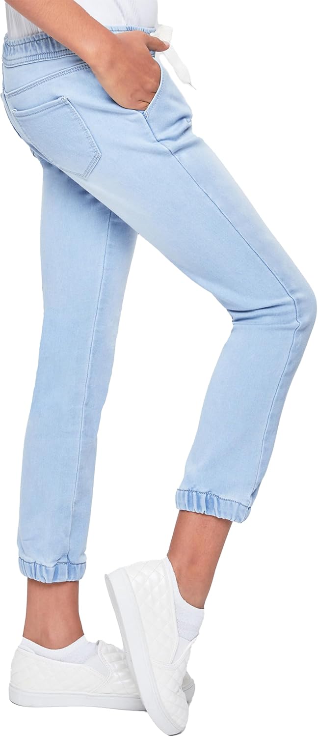 YMI Girls' YMI Jeans Girls Kozy Joggers with Faux Drawstring