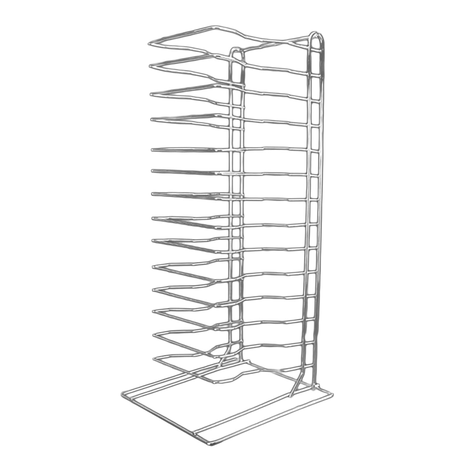 Soporte de almacenamiento de cocina para pizza, estante portátil para asar, bandeja de hornear de varios niveles para catering, picnics, fiestas y camping