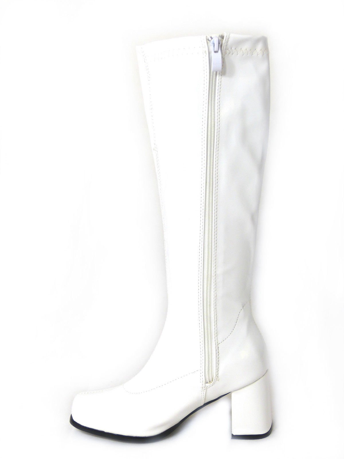 Ladies Womens Fancy Dress Party GO GO Boots 1960s & 1970s Retro Sizes 3-12