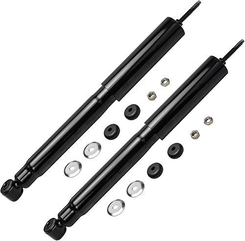 Miniatura 114 de Detroit Axle - Amortiguadores traseros para Chevrolet Equinox GMC Terrain Pontiac Torrent Saturn Vue Suzuki XL-7, 2 Amortiguadores traseros