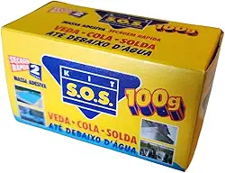 Genérico Cola SOS Massa Adesiva Secagem Rápida Veda Solda Até debaixo da Água 100g