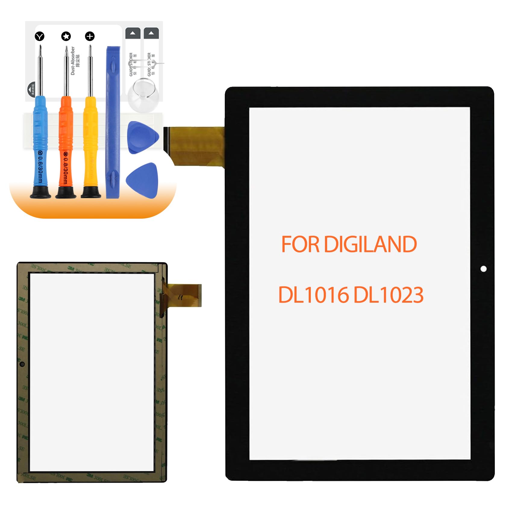 Amazon.com: for Digiland DL1016 DL1023 Touch Screen Replacemen