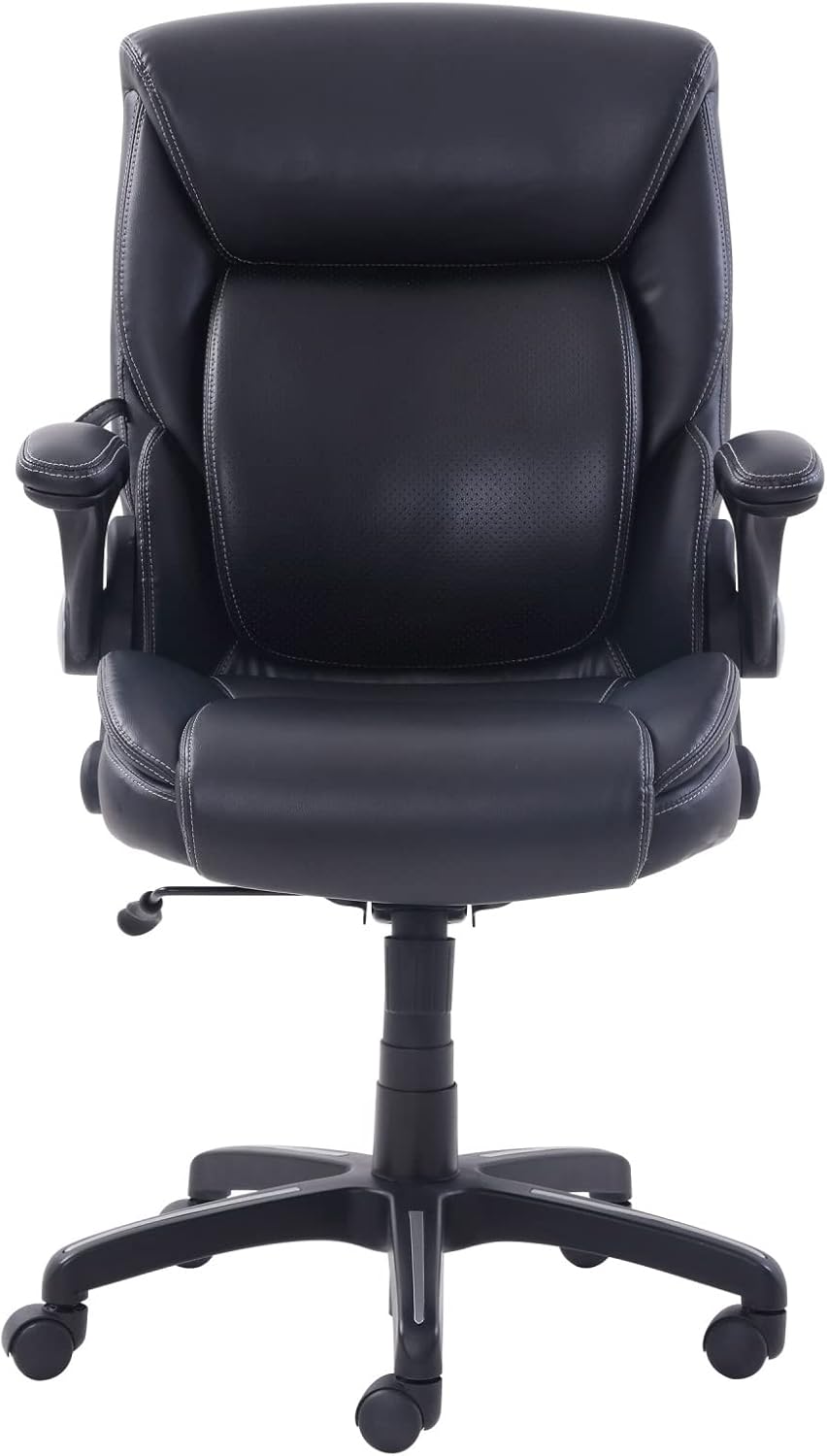 AOUDON Air Lumbar Bonded Leather Manager Office Chair