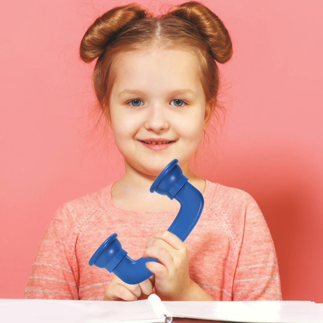 4 Pièces Téléphones Lecture Chuchotés Jouets - Micros Plastique Colorés Pour Enfants, Améliore Fluidité Lecture