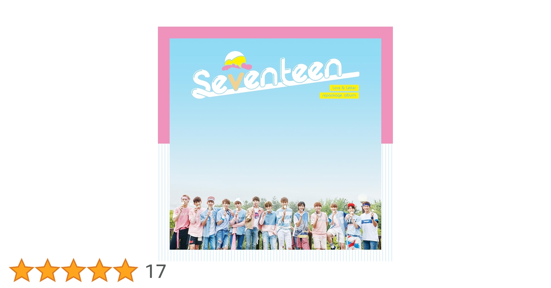 K-POP・アジア seventeen SEVENTEEN Love&Letter Full Album] SEVENTEEN (세븐틴) - LOVE&LETTER [1st Album