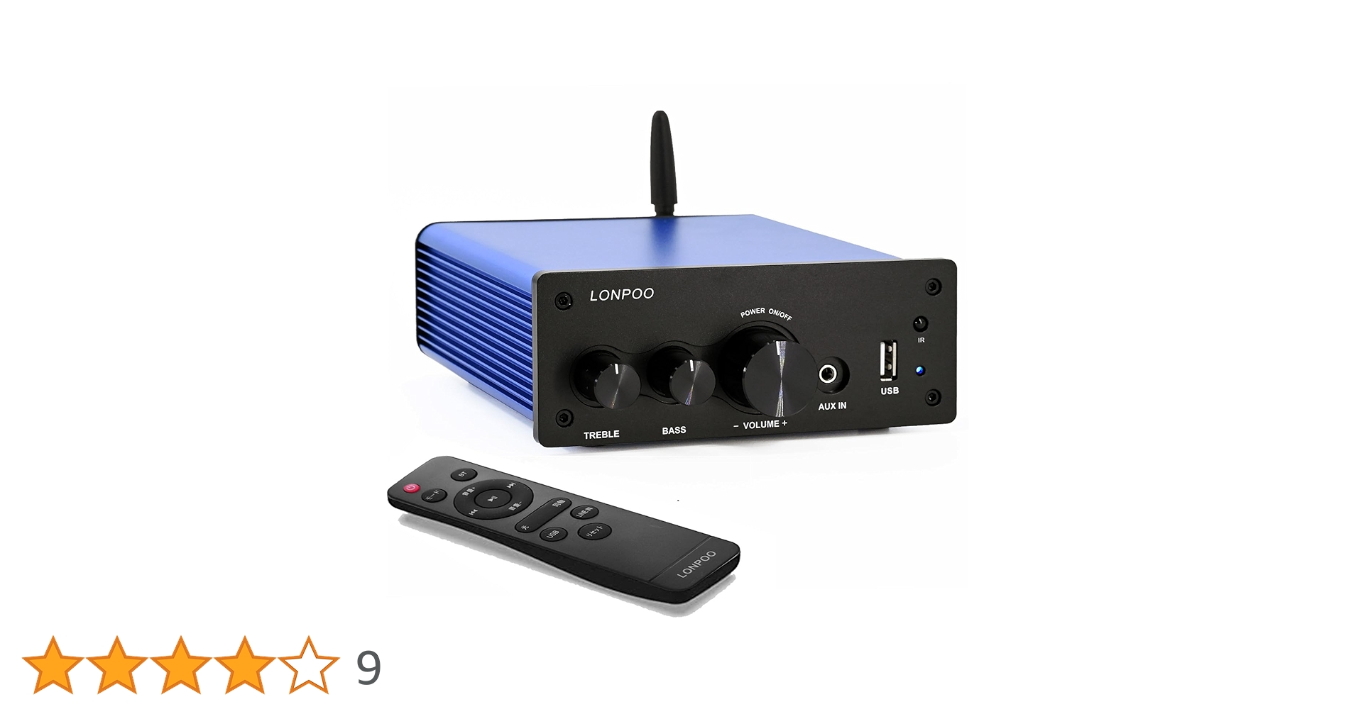 LONPOO LP-615 200W ミニアンプ Amazon.com: LONPOO Mini Bluetooth Hi-Fi Amplifier 200 W with