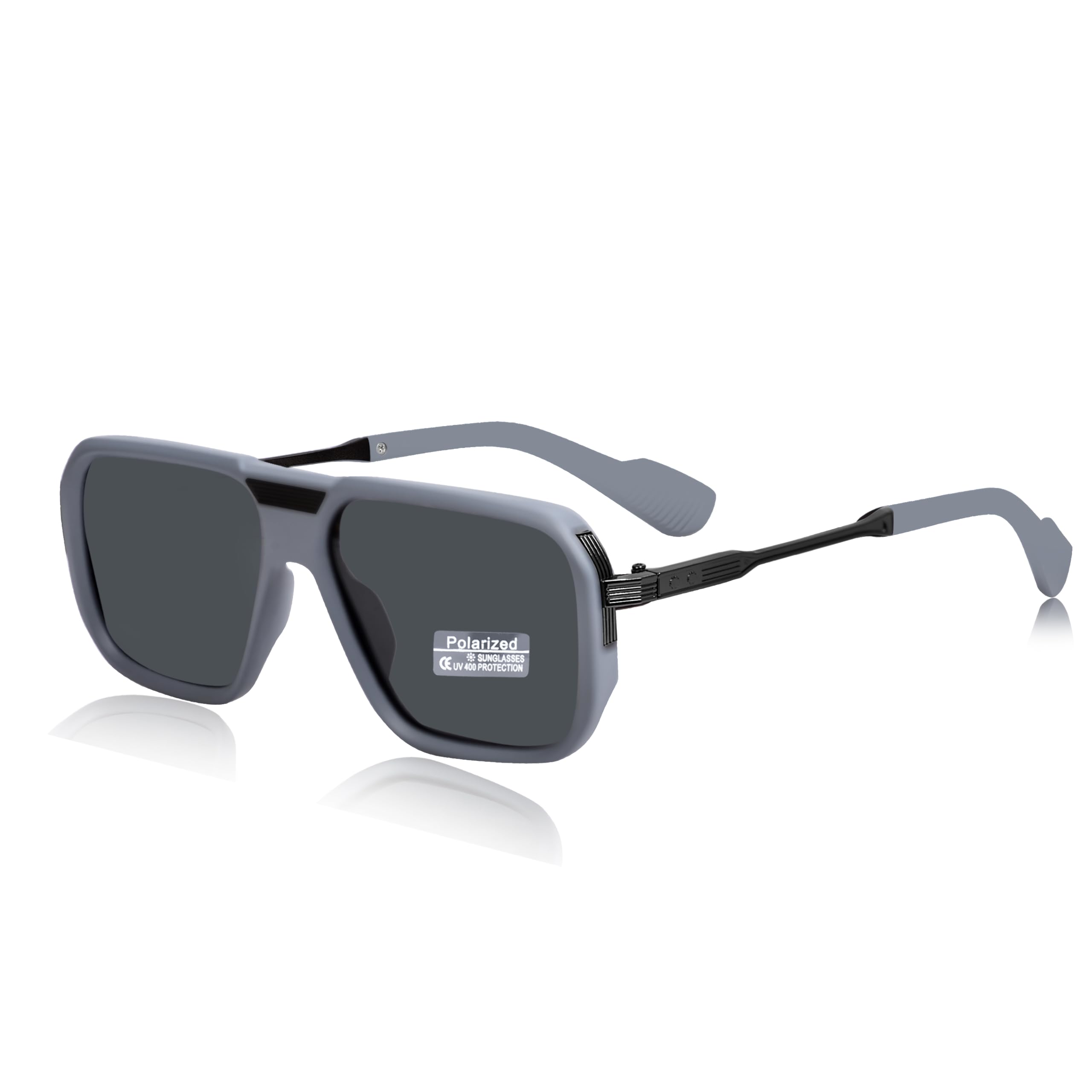 dervin UV Protected Polarized Square Sunglasses for Men and Women-picture-36