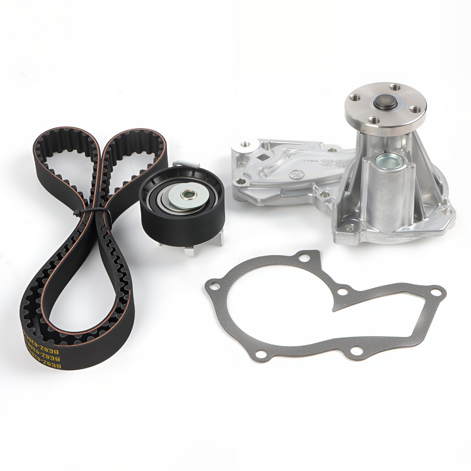 Autodevil Timing Belt Kit Water Pump only 1.6L Compatible with 2011-2019 Fiesta / 2013-2016 Escape / 2014-2016 Transit / 2011-2019 Fiesta 1.6L Gasket