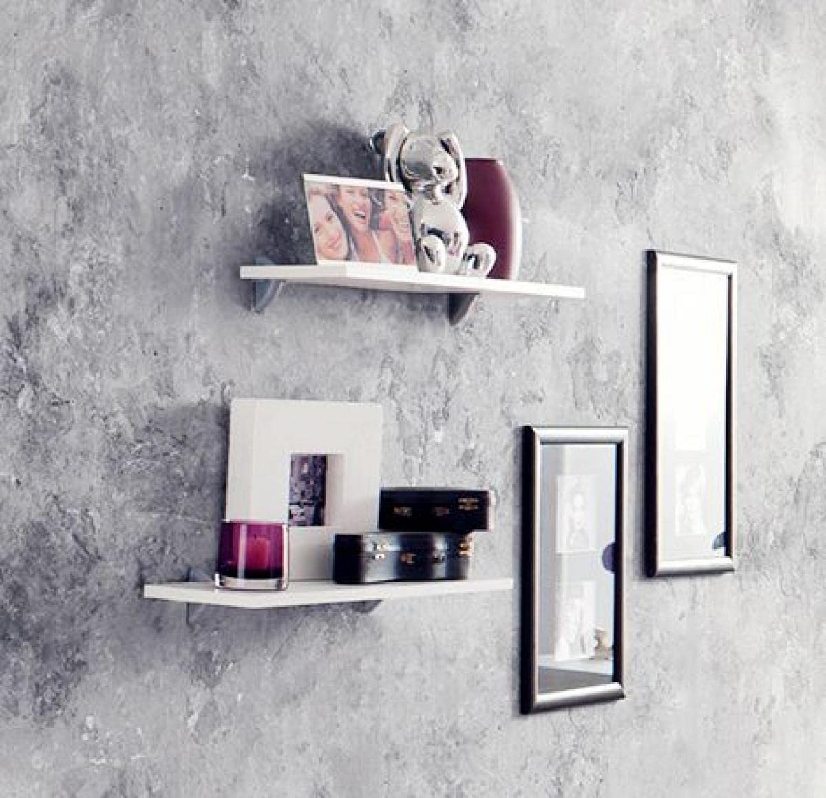 Jugendzimmer Berlin weiß matt Flieder 5-TLG. EAN 4260498522767
