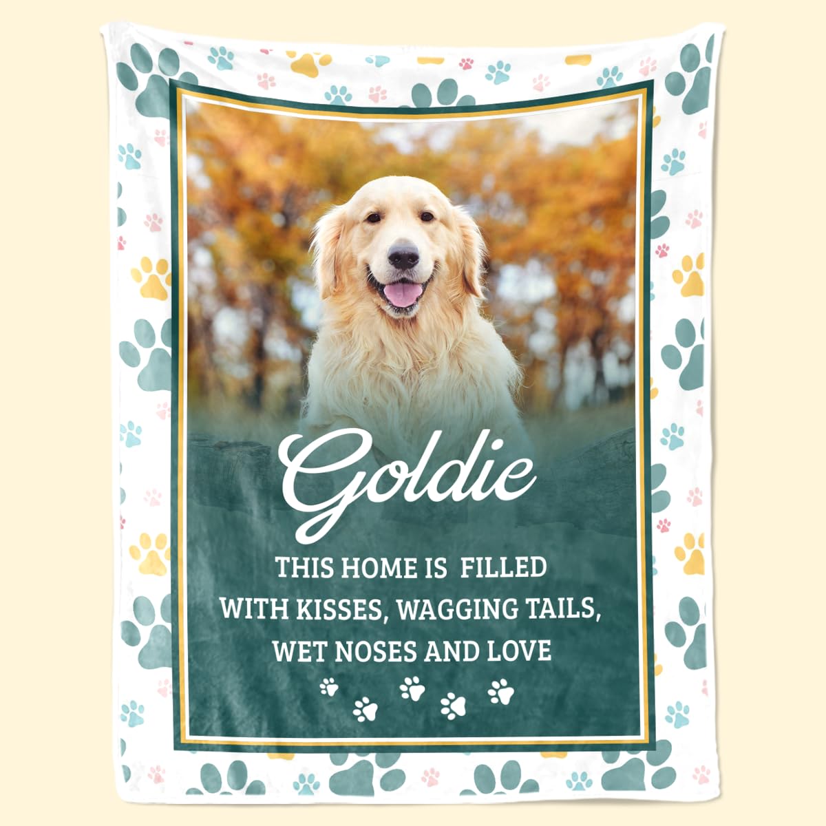 Pawfect House Dog Themed Blanket, Pink, 60x80 inches, Cozy & Comfortable, Machine Washable