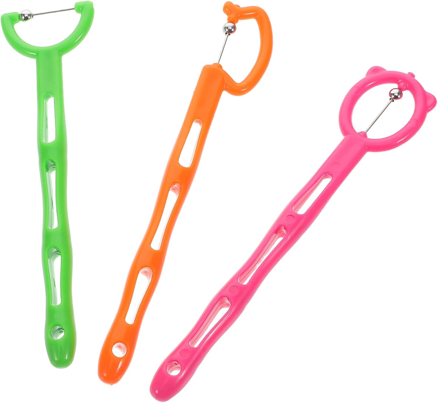 Generic 3pcs Tongue Trainer for Oral Muscle Strengthener for Speech Therapy Agility Training Tool for Improved Articulation Communication Essential Oral Motor Skills Development