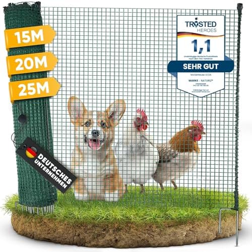 Camping mit Hund an der Mosel: Die besten Plätze & Gassi-Tipps 2026 3 NATURIZ Pasture Fence & Mobile Dog Fence, 20 m, Camping Fence for...