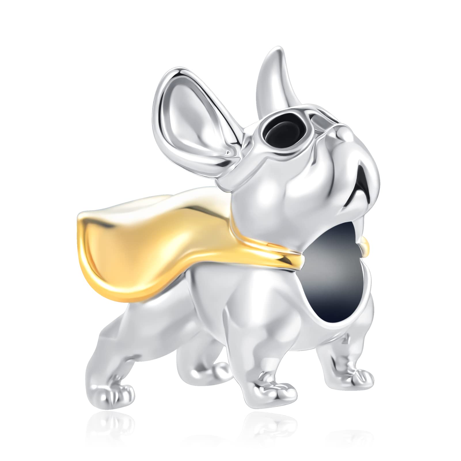 QeenseKcBear Koala Sea Turtle Bee Butterfly Owl Lucky Cat Charm Animal World Bead for European Bracelet