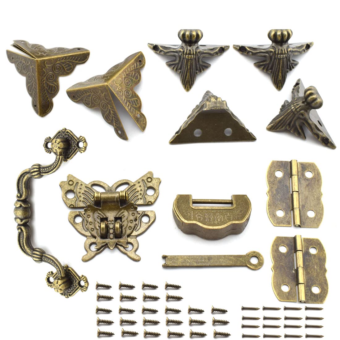 SDTC Tech 13-Pack Retro Jewelry Box Hardware Kit
