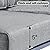 HOOOWOOO Aluminum Outdoor Patio Furniture Set,7 Piece Outside Mid Century Modern Couch,Weather Resistant Sofa Seating with Table Ottoman Cushion Arm,Grey Stripe