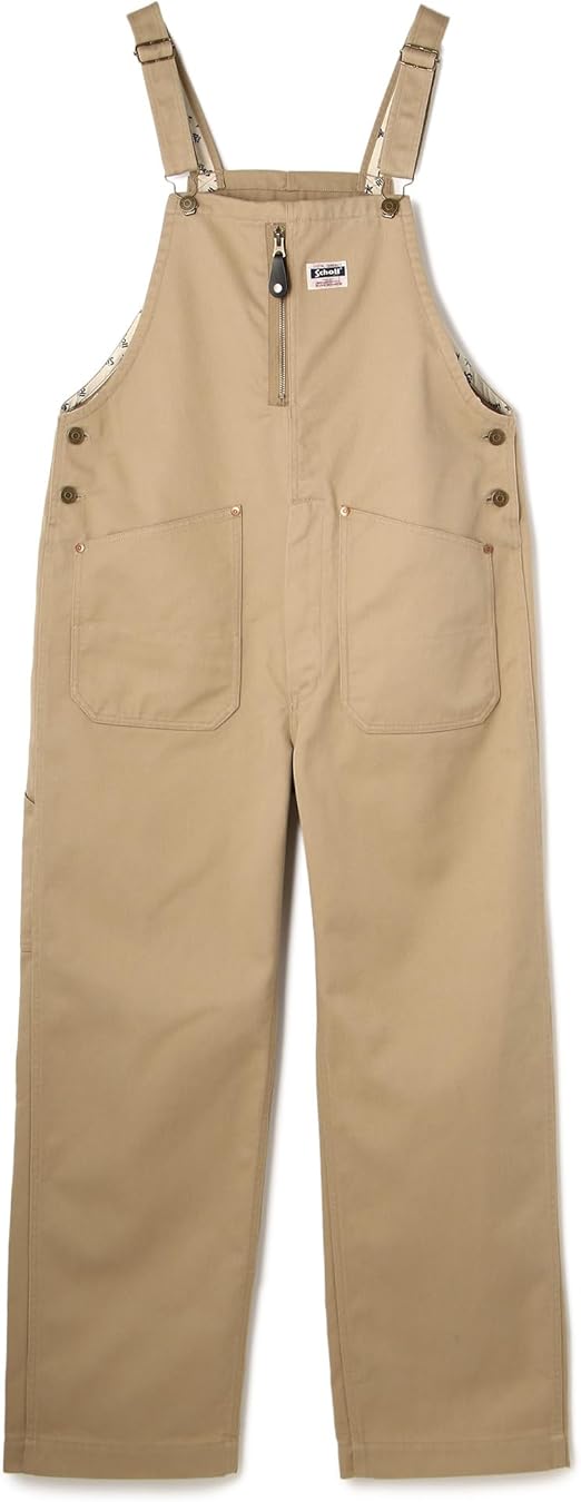 Schott N.Y.C. ベージュオーバーオール メンズ Schott N.Y.C. ベージュオーバーオール メンズ Schott N.Y.C