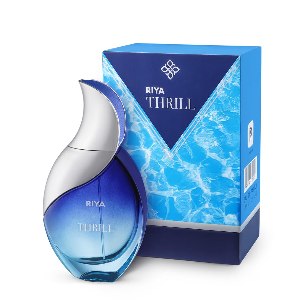 RIYA THRILL EAU DE PARFUM SPRAY | FINE FRAGRANCE, PINK PEPPER, TEAKWOOD | ANYTIME PERFUME FOR MEN | LONG LASTING 100ML PERFUME-image-26