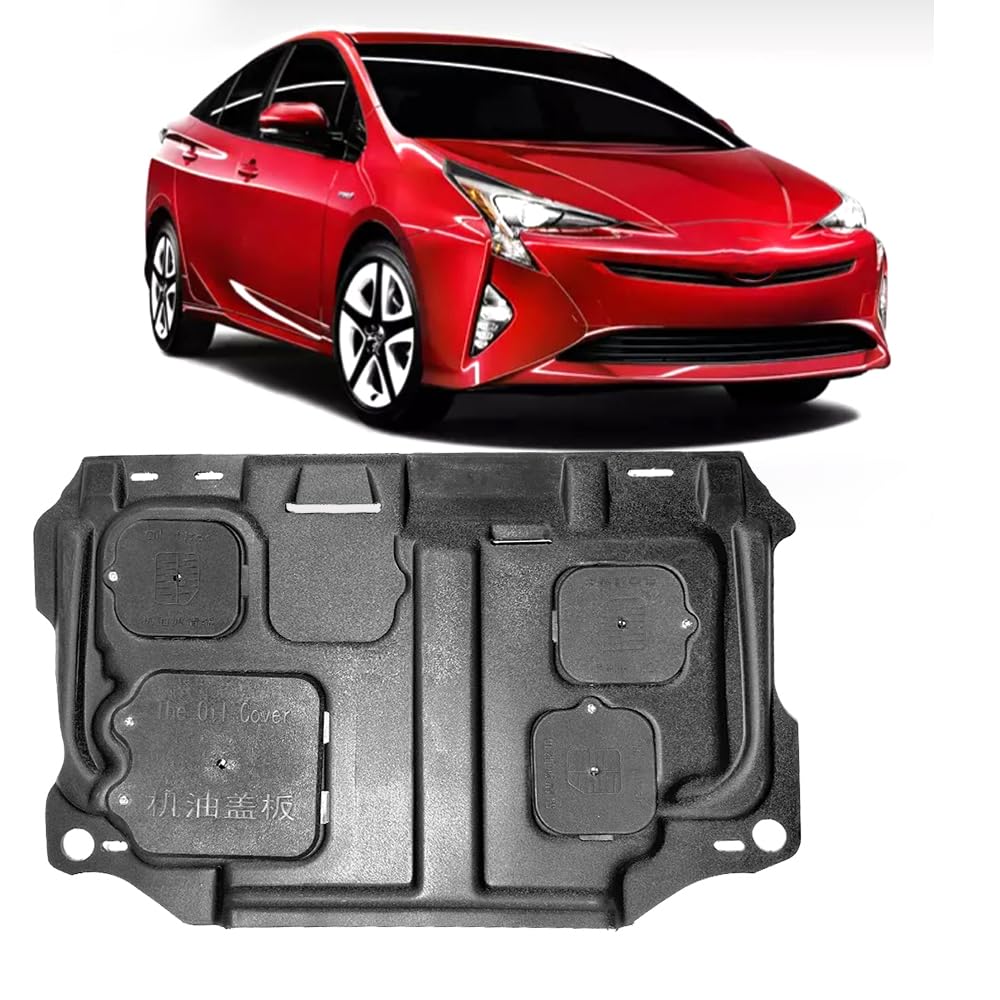 Front Engine Splash Shield for Toyota Prius 2010-2018 Engine Guards Suitable for Toyota Prius Under Engine Cover Mud Flaps Directly Replace Original