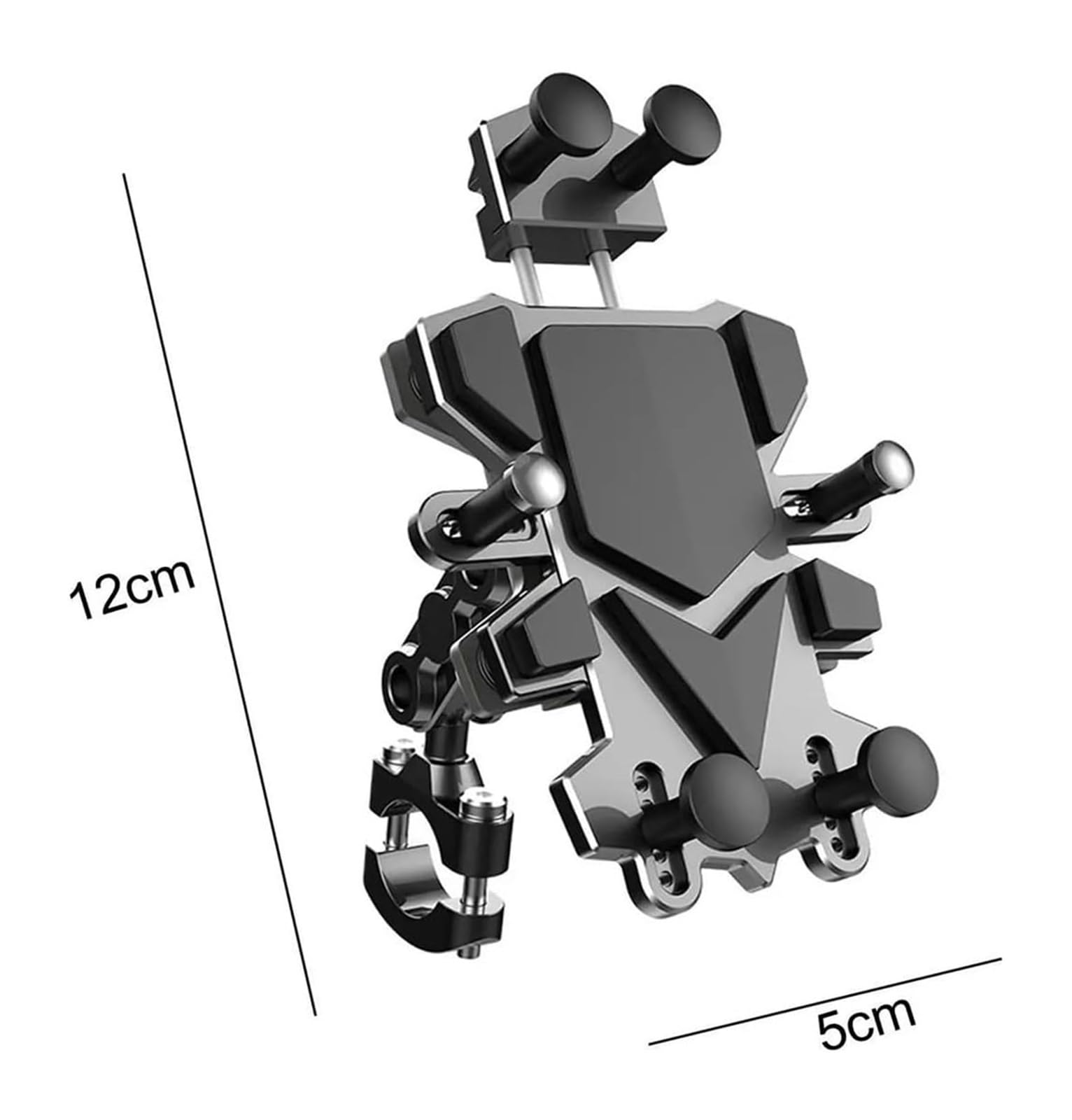 pour Moto Support Navigation GPS GPS Navigation Support Téléphone 360 Rotation Professionnel Vibration Moto Accessoires