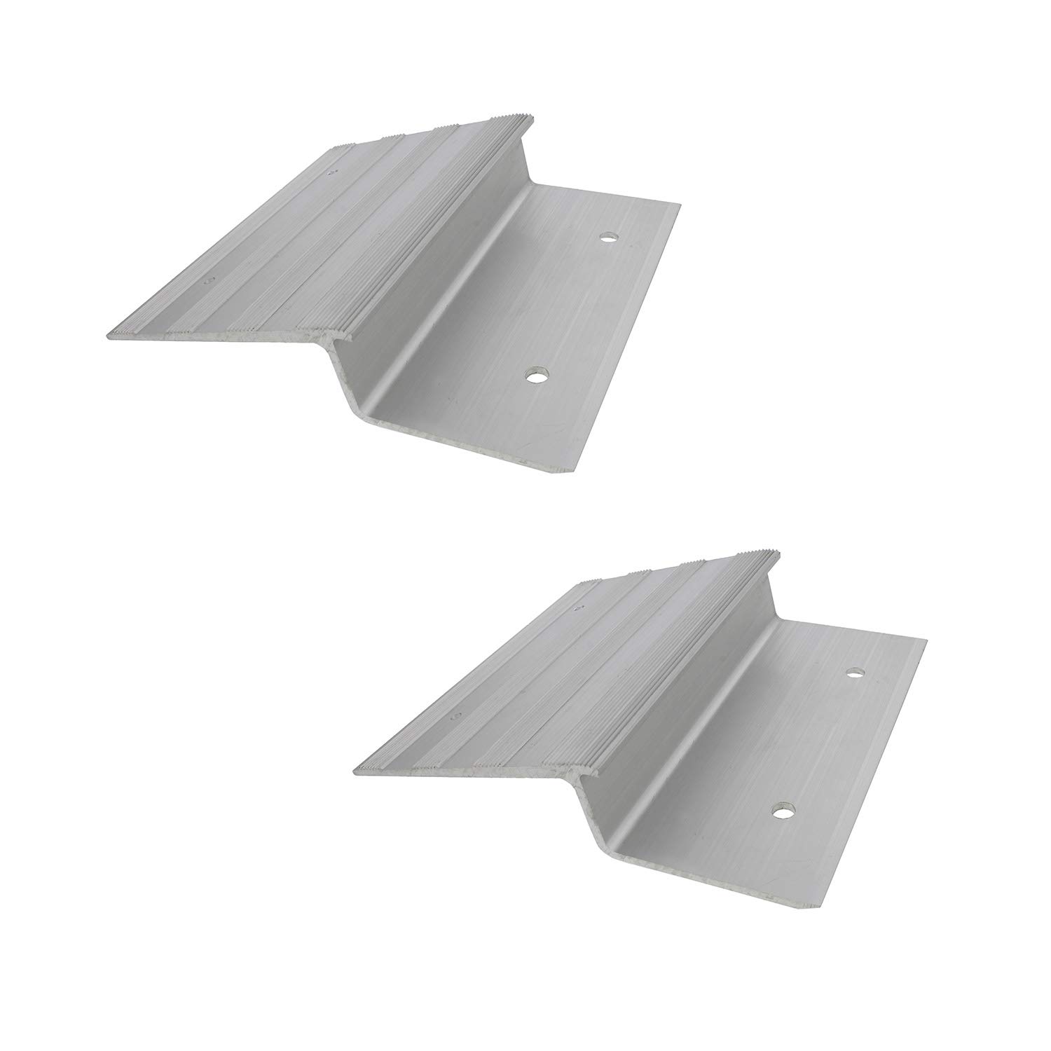 BISupply Aluminum Ramp Kit 8in Truck Ramp Brackets and Rubber Feet