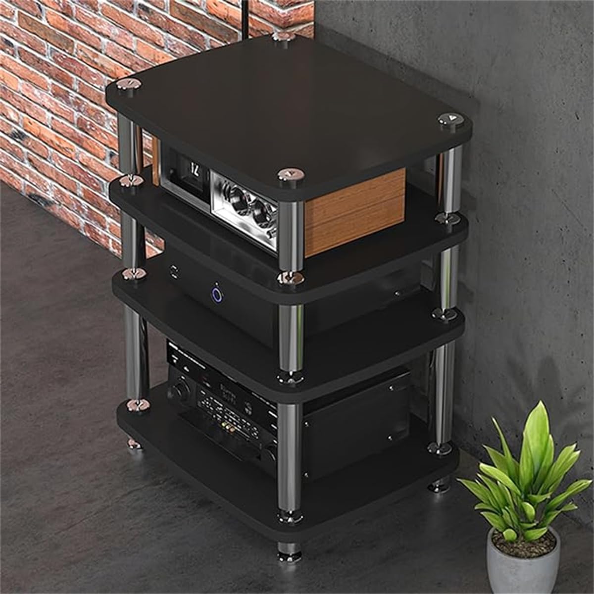 オーディオラック オーディオラック アンプラック パワーアンプ