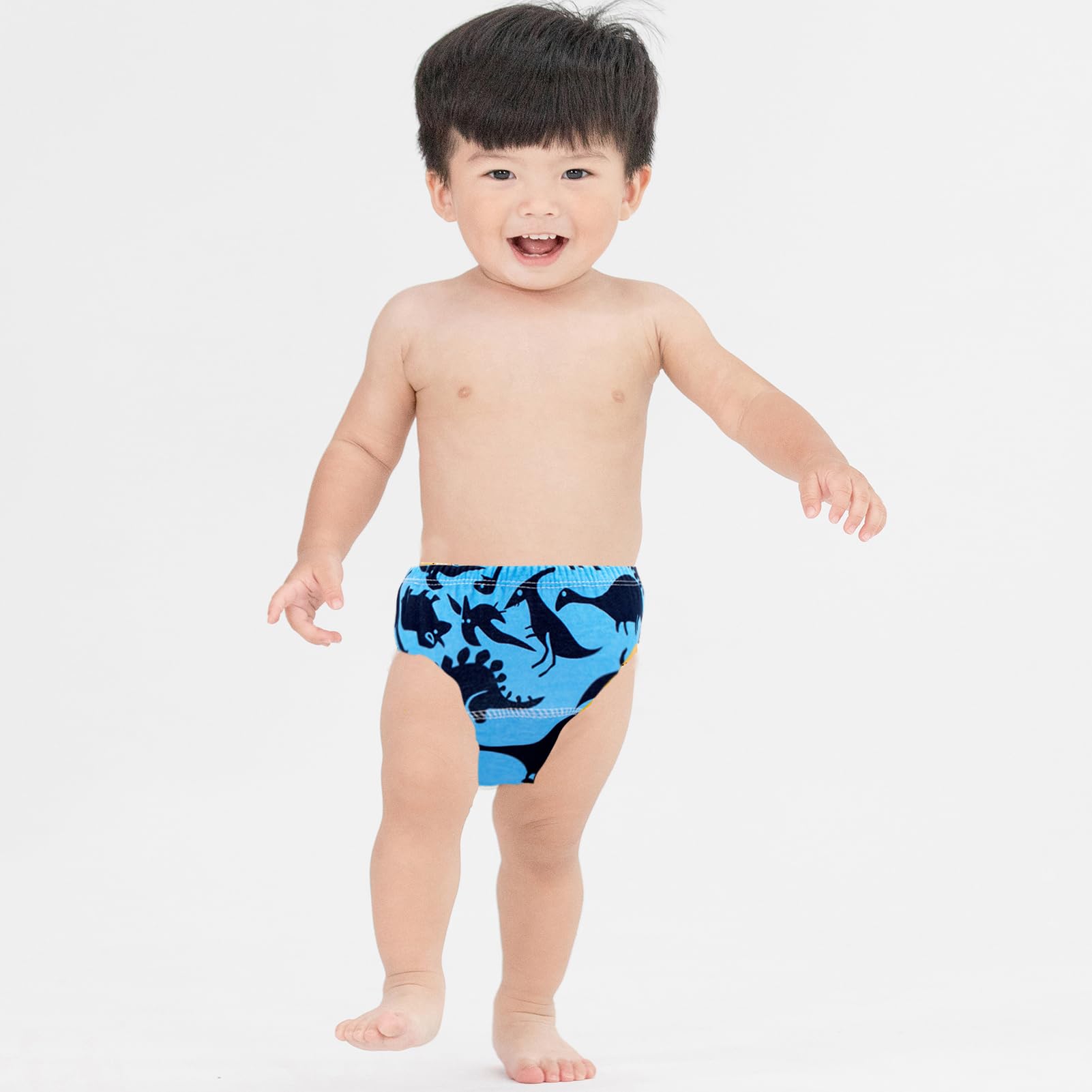 JackLoveBriefs Baby Potty Training Pants Boys Girls Training Underwear Reusable (10 Pack) — view 2