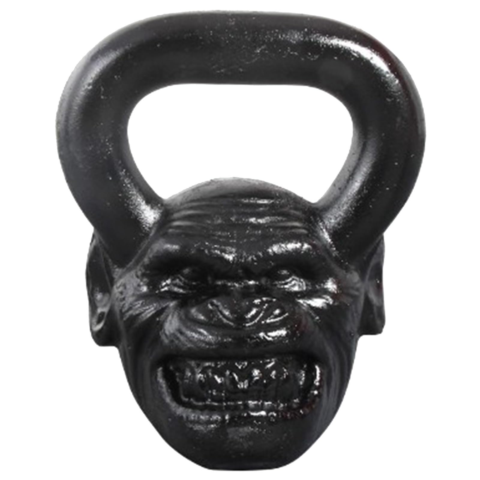 Pesa Kettlebell Entrenamiento En Gimnasio Cabeza De Mono Pesa Rusa, Mancuernas De Hierro Fundido Macizo, Hermosas Y Prácticas, Equipamiento Deportivo De Oficina(36LB)
