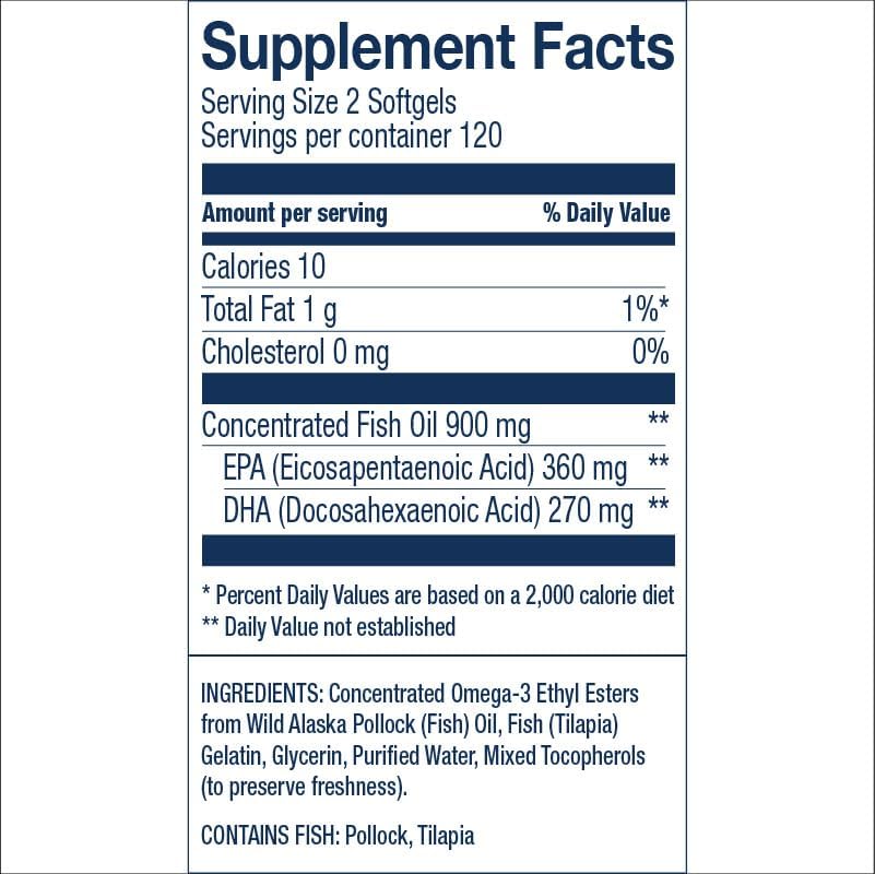Miniatura 2 de Wiley's Finest Wild Alaskan Fish Oil Easy Swallow Minis - Suplemento de aceite de pescado omega-3 para adultos y niños - Suplemento natural de doble