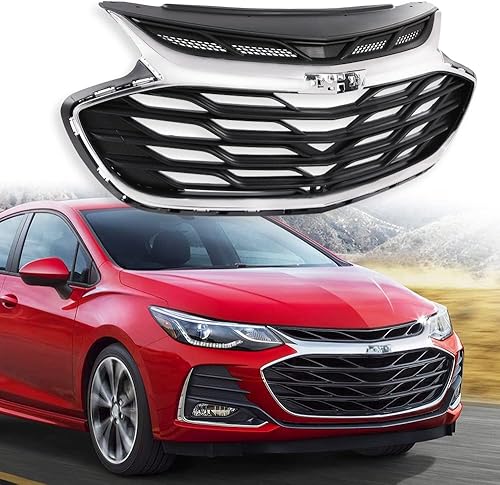 Miniatura 9 de CHEDA Montaje de rejilla superior delantera compatible con Chevy Cruze 2019-2020