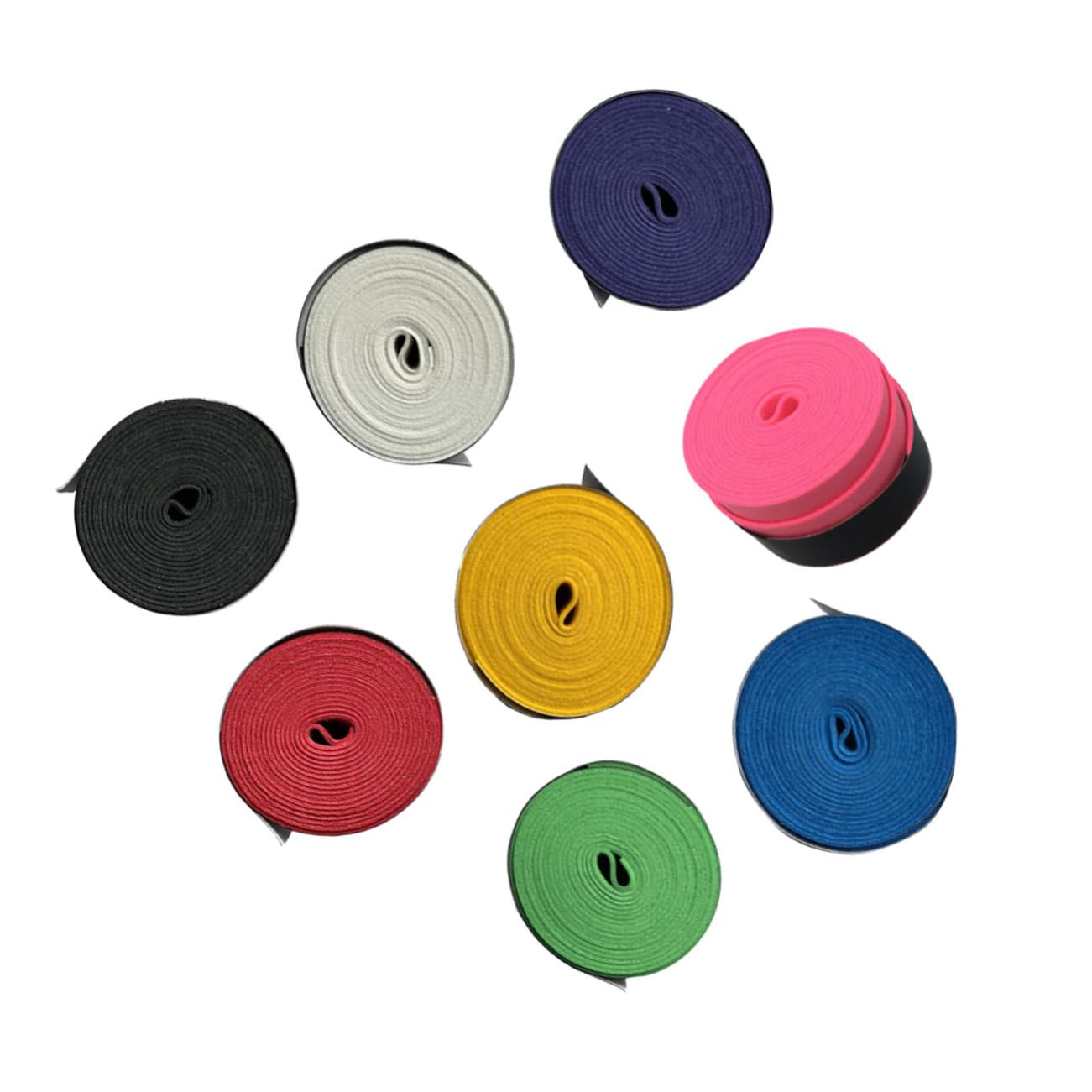 Hemoton Sweat Absorbent Racket Grip Bands Pu Soft Material for Tennis Badminton Squash Pickball Fishing Rod