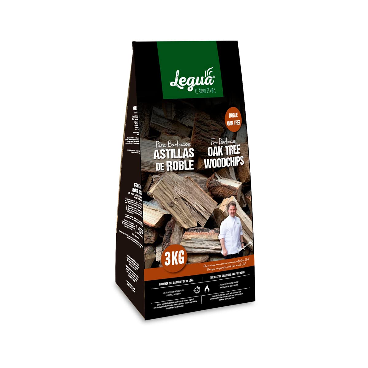 Astillas de Roble BBQ