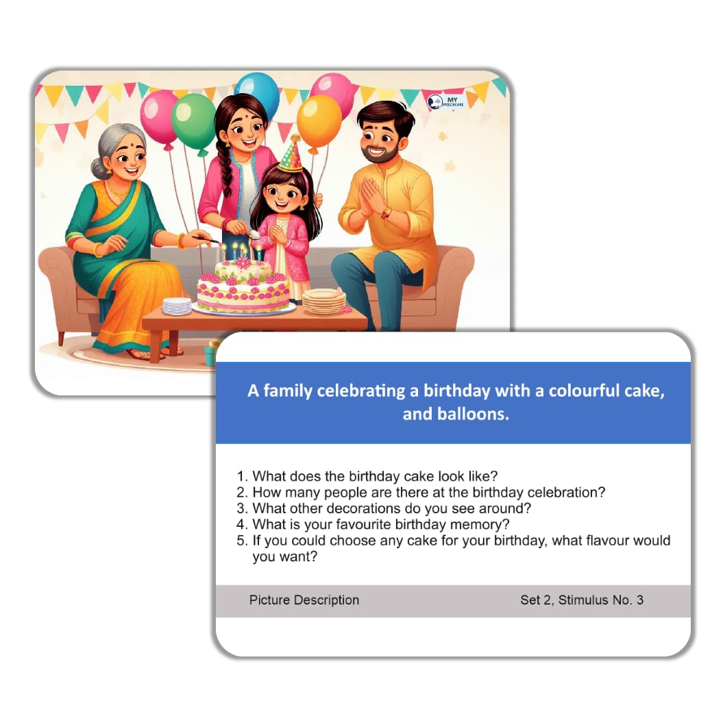 Picture Description Kit - Build Language Skills -2 Picture Description Kit - Build Language Skills -2
