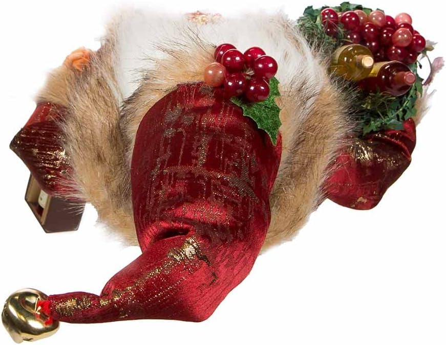 Kurt S. Adler 17-Inch Kringle Klaus Wine Santa
