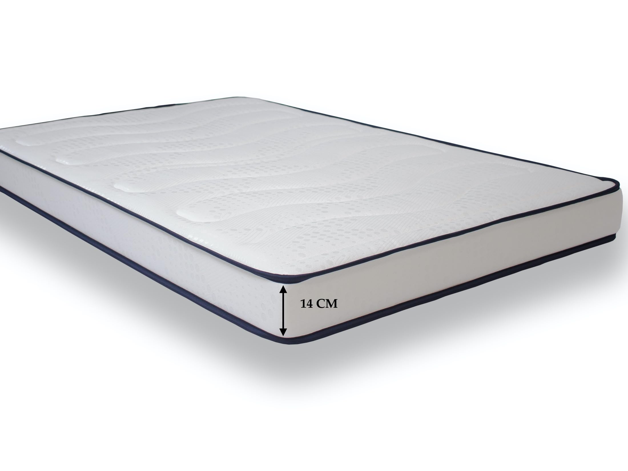 T-ORMU Colchón para Sofa Cama 140x190 Viscolastica Pluma - Altura 14 CM - Colchón Plegable para Sofá de Sistema Italiano - Colchones Sofá Cama – Sofa NO Incluido